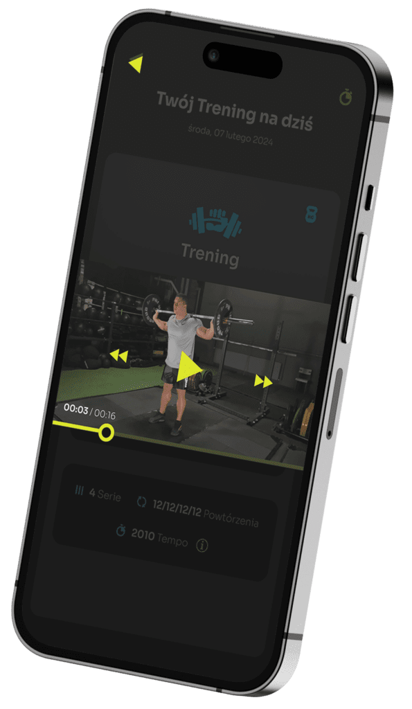 Aplikacja fitness na telefon Power Majk